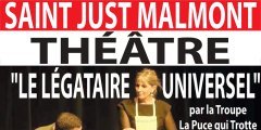 Théâtre - "Le Légataire Universel"